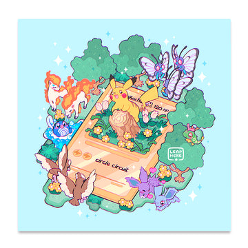 CIRCLE CIRCUIT ✦ PRINT