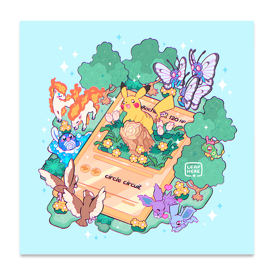 CIRCLE CIRCUIT ✦ PRINT