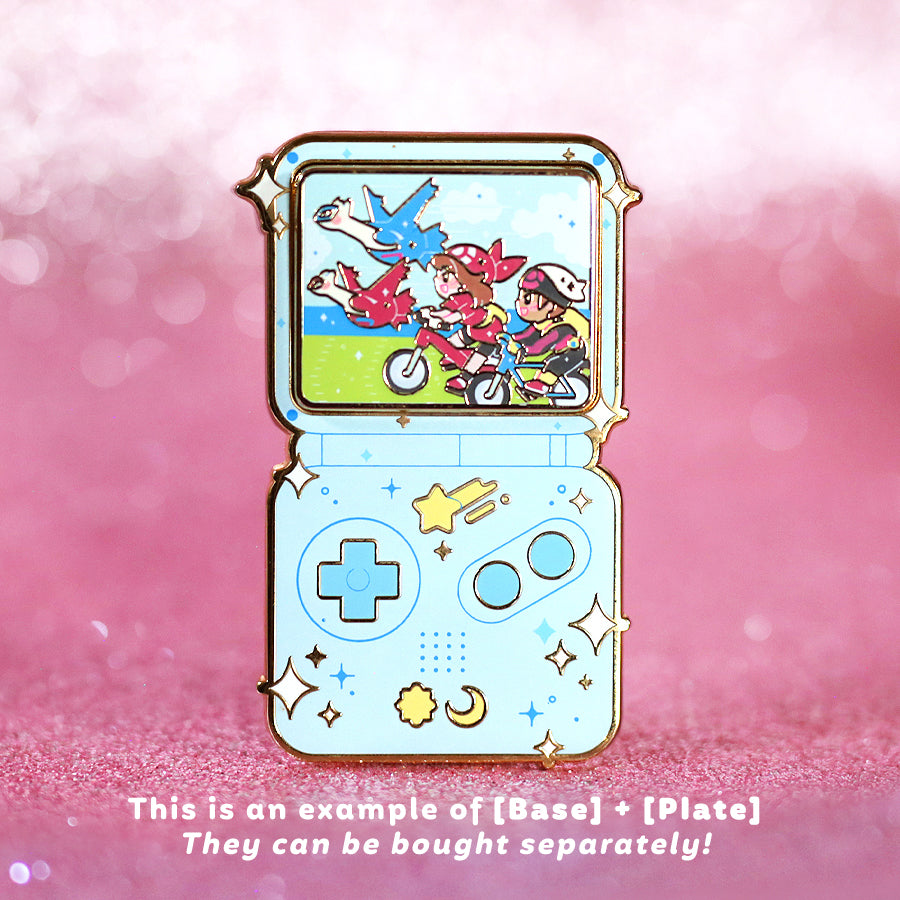 GBAsp BLUE [Base] ✦ ENAMEL PIN