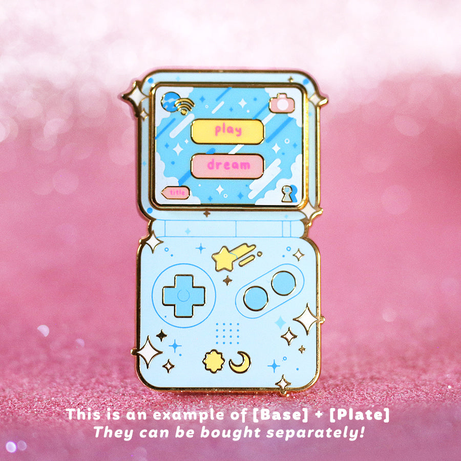 GBAsp BLUE [Base] ✦ ENAMEL PIN