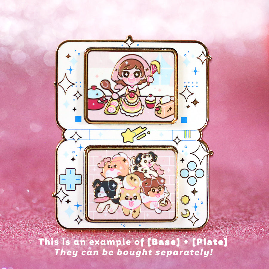 NDS WHITE [Base] ✦ ENAMEL PIN