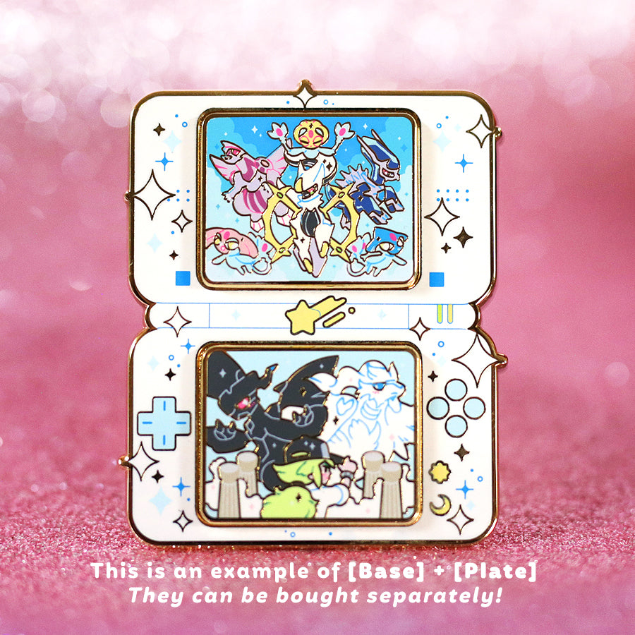 NDS WHITE [Base] ✦ ENAMEL PIN