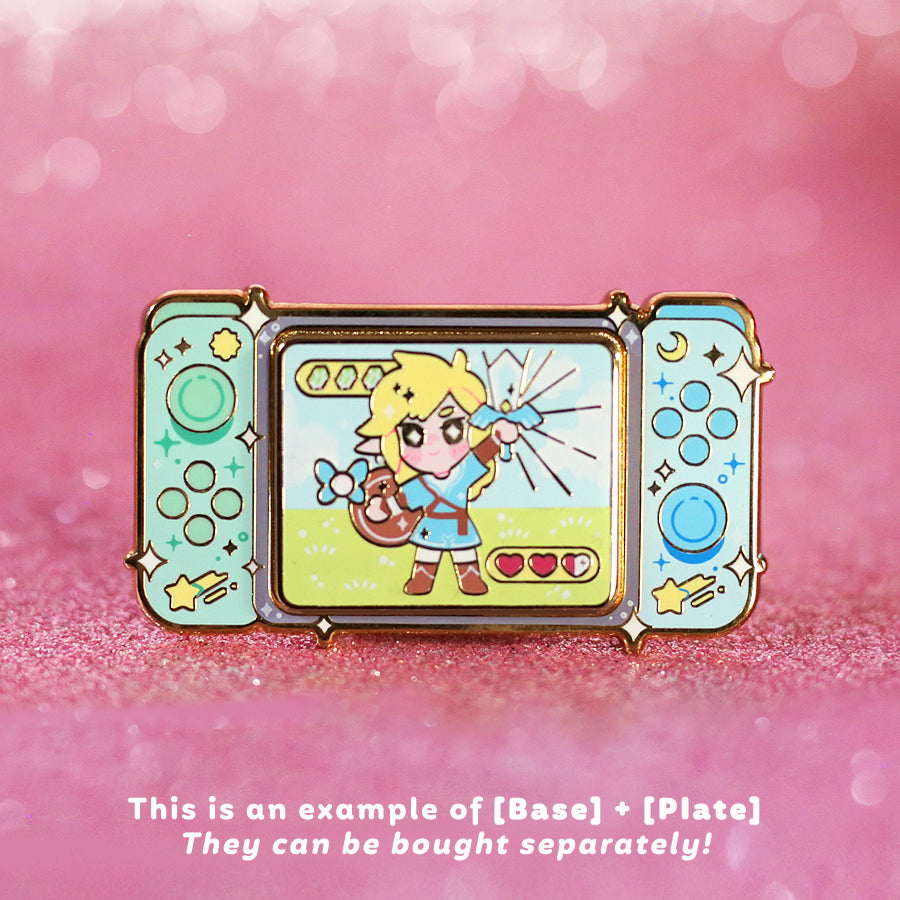 SWITCH MINT/BLUE [Base] ✦ ENAMEL PIN