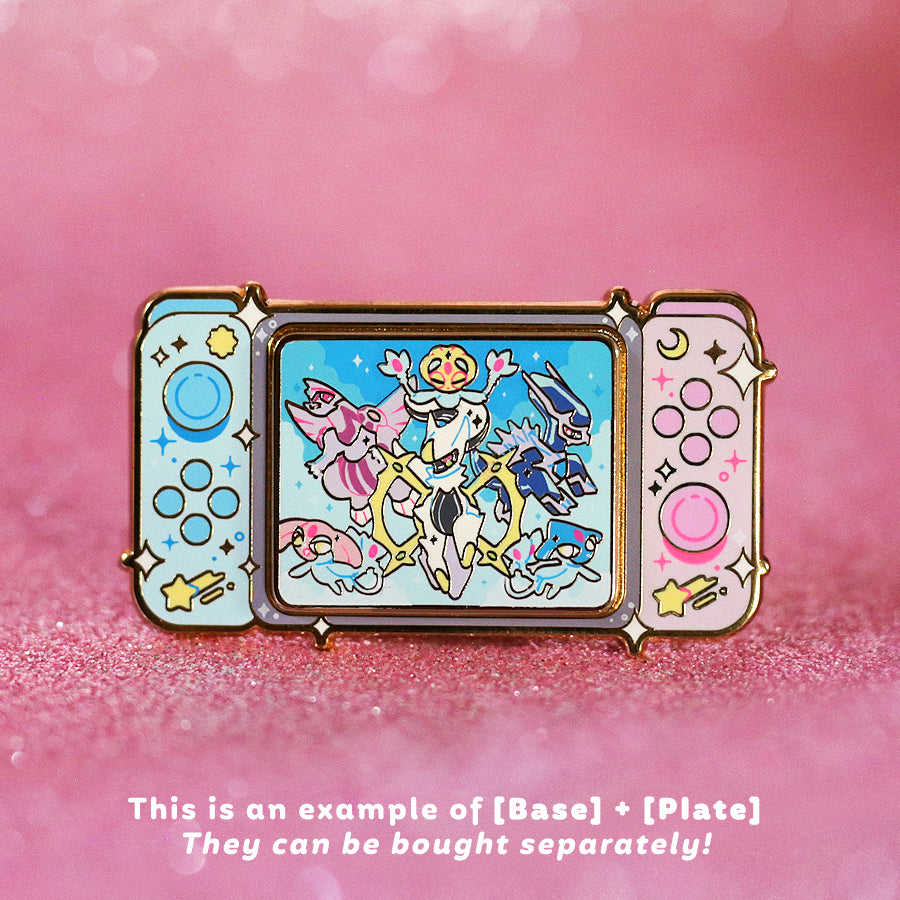 SWITCH BLUE/PINK [Base] ✦ ENAMEL PIN