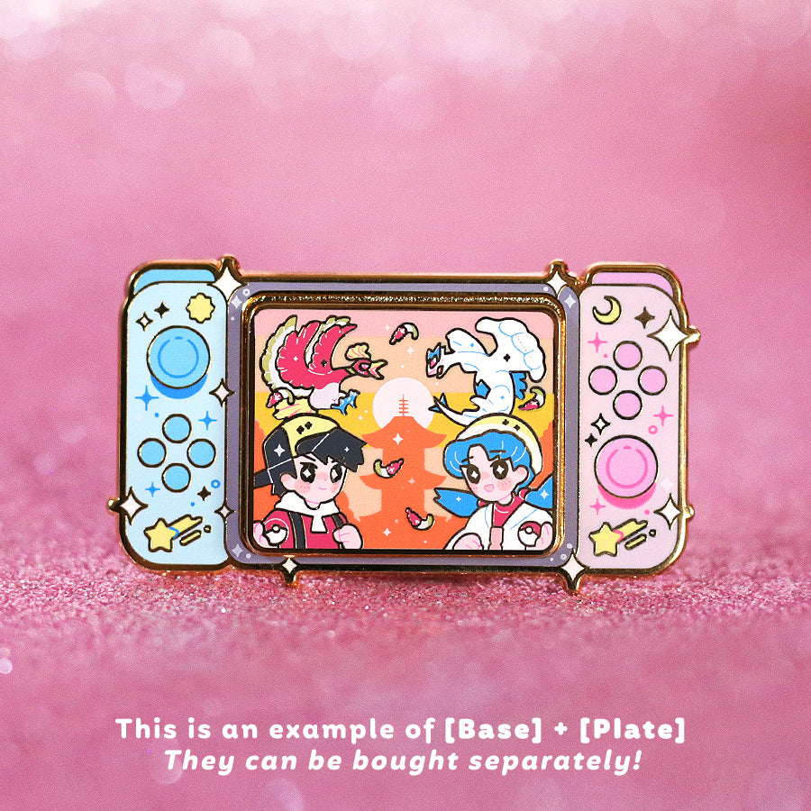 SWITCH BLUE/PINK [Base] ✦ ENAMEL PIN