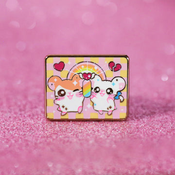 HAM HAM [Plate] ✦ ENAMEL PIN