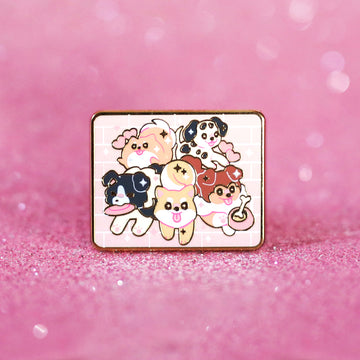 N-DOGS [Plate] ✦ ENAMEL PIN