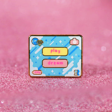MAIN MENU [Plate] ✦ ENAMEL PIN