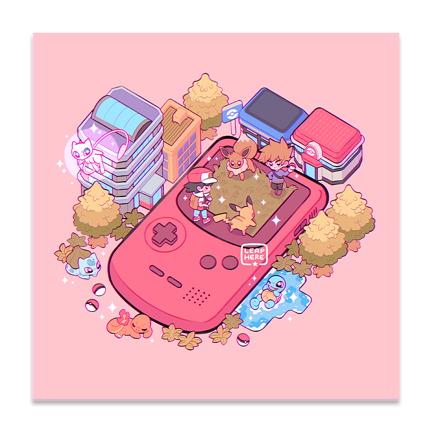 CONSOLE RGBY RIVALS ✦ PRINT