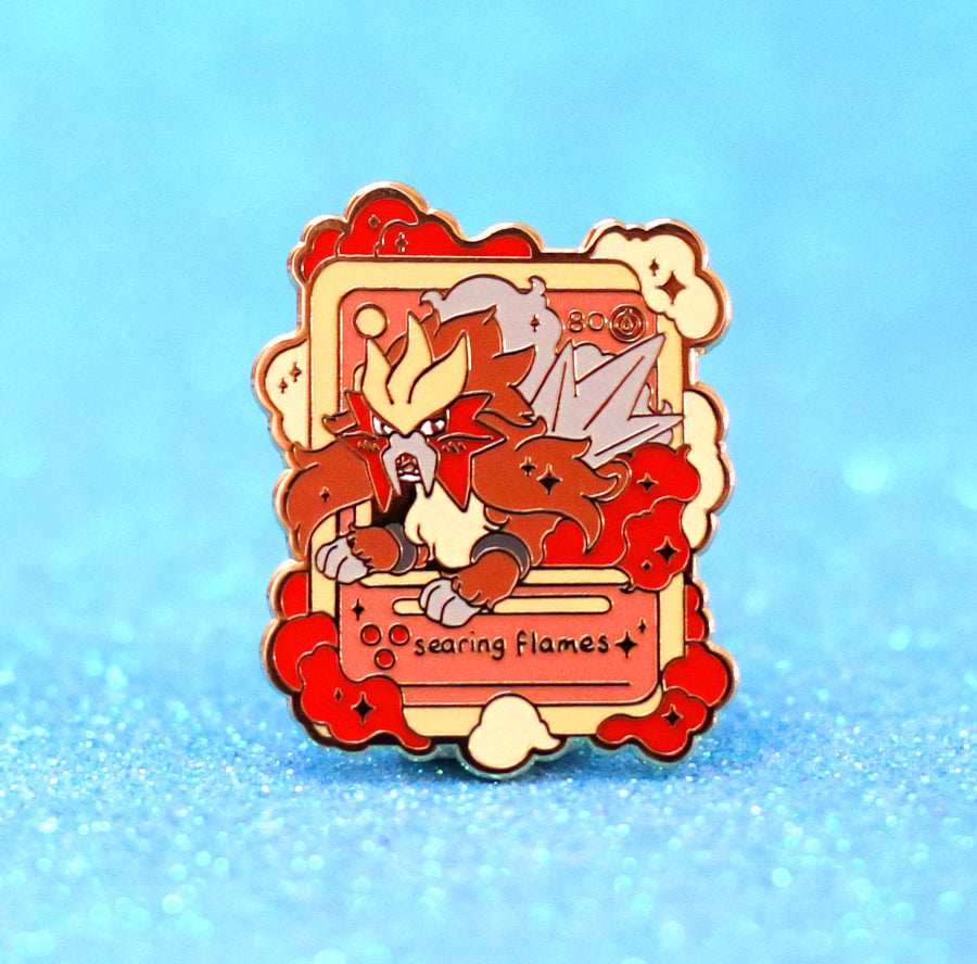 SEARING FLAMES ✦ ENAMEL PIN