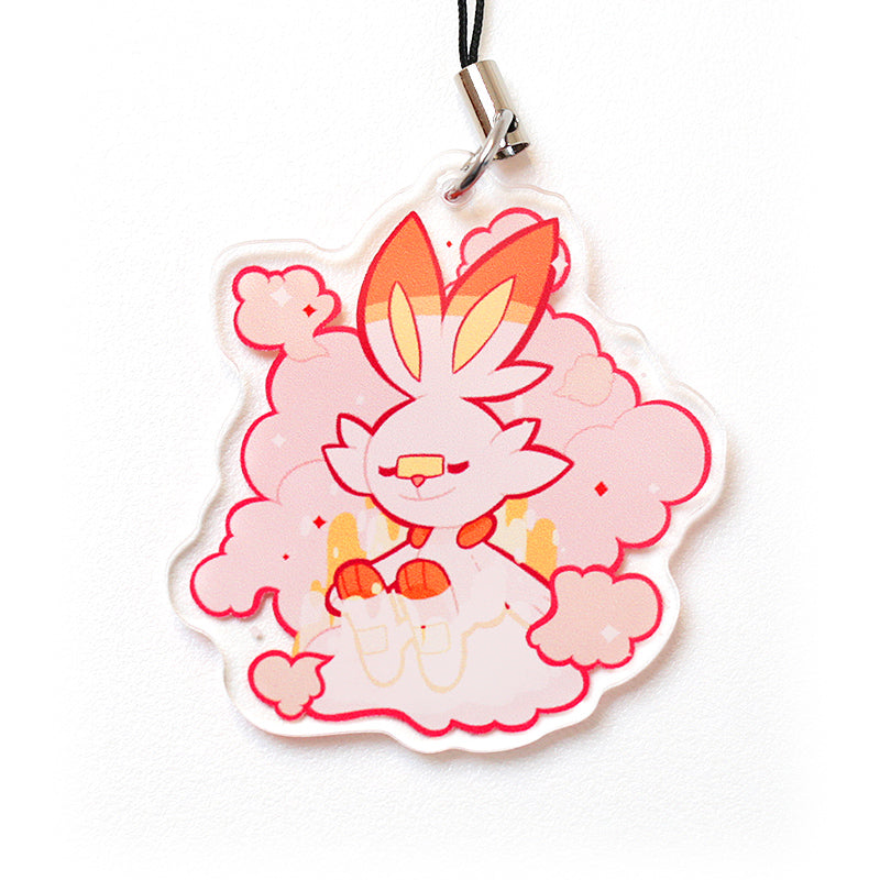 FIRE BUNNY ✦ CHARM