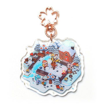 CONSOLE CROSSING WINTER ✦ CHARM